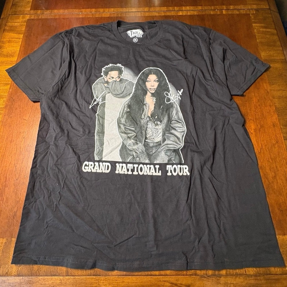 Kendrick Lamar & SZA Grand National Tour Bootleg Tee XXL